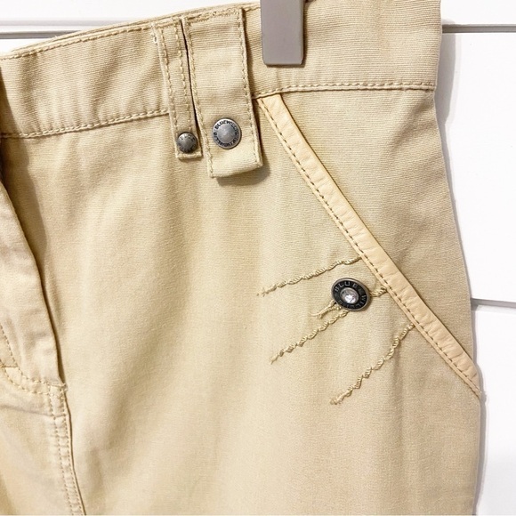 Blue Willis | Khaki Knee Length Skirt Size 40 - Picture 5 of 11